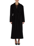 NERO | Cappotto lungo SIMONA in misto lana vergine NERO | Cappotto lungo SIMONA in misto lana vergine