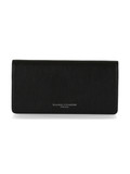 NERO | Portafoglio grande in pelle martellata con scritta logo NERO | Portafoglio grande in pelle martellata con scritta logo