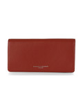 ZIEGELSTEIN | Großes Portemonnaie aus genarbtem Leder mit Logo-Schriftzug