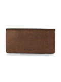 BRONZO | Portafoglio grande in pelle laminata con scritta logo BRONZO | Portafoglio grande in pelle laminata con scritta logo