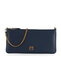 BLU | Pochette in pelle HORIZONTAL FLAT BLU | Pochette in pelle HORIZONTAL FLAT