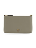 TORTORA | Borsa a tracolla in pelle FLAT HORIZONTAL MINI TORTORA | Borsa a tracolla in pelle FLAT HORIZONTAL MINI