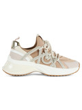 BEIGE | Sneakers ARIEL 01 con inserto logo glitterato BEIGE | Sneakers ARIEL 01 con inserto logo glitterato