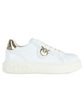 BIANCO | Sneakers in pelle YOKO 06 con placca logo BIANCO | Sneakers in pelle YOKO 06 con placca logo