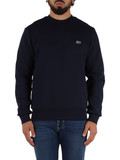 BLU SCURO | Felpa girocollo classic fit in misto cotone BLU SCURO | Felpa girocollo classic fit in misto cotone