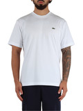 BIANCO | T-shirt Classic Fit in cotone con patch logo BIANCO | T-shirt Classic Fit in cotone con patch logo