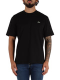NERO | T-shirt Classic Fit in cotone con patch logo NERO | T-shirt Classic Fit in cotone con patch logo