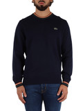 BLU SCURO | Maglia girocollo in cotone classic fit BLU SCURO | Maglia girocollo in cotone classic fit