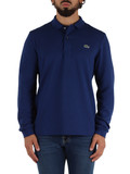 BLU | Polo manica lunga Classic fit in cotone piquet BLU | Polo manica lunga Classic fit in cotone piquet