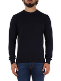 BLU SCURO | Maglia in lana merino ultrafine Super 120'S e cashmere BLU SCURO | Maglia in lana merino ultrafine Super 120'S e cashmere