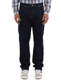 BLU SCURO | Pantaloni jeans cinque tasche MILANO Cashmere BLU SCURO | Pantaloni jeans cinque tasche MILANO Cashmere
