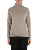 BEIGE | WEEKEND: Maglia collo alto ALCALI in cashmere BEIGE | WEEKEND: Maglia collo alto ALCALI in cashmere