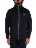 BLU SCURO | Felpa in cotone con zip BLU SCURO | Felpa in cotone con zip