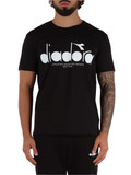 NERO | T-shirt in cotone con stampa logo frontale NERO | T-shirt in cotone con stampa logo frontale