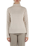 BEIGE | SPORT: Maglia in lana e cashmere AEREO BEIGE | SPORT: Maglia in lana e cashmere AEREO