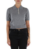 GRIGIO | Polo in lana e cashmere GORGONA GRIGIO | Polo in lana e cashmere GORGONA