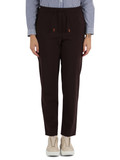 MARRONE | SPORT: Pantalone in misto lana vergine BRUNO MARRONE | SPORT: Pantalone in misto lana vergine BRUNO