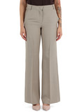 GREIGE | Pantalone in lana vergine e viscosa MELA