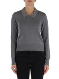 GRIGIO | Maglia in misto lana e cashmere VENTOTENE GRIGIO | Maglia in misto lana e cashmere VENTOTENE