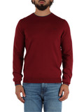 BORDEAUX | Maglia girocollo in lana merino e cotone BORDEAUX | Maglia girocollo in lana merino e cotone