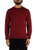 BORDEAUX | Maglia girocollo in lana merino e cotone BORDEAUX | Maglia girocollo in lana merino e cotone