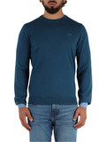 OTTANIO | Maglia in lana merino e cotone con inserti a contrasto OTTANIO | Maglia in lana merino e cotone con inserti a contrasto