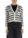 PANNA | Cardigan in misto mohair con inserti in pizzo PANNA | Cardigan in misto mohair con inserti in pizzo