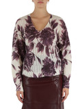 PANNA | Maglia collo a V in misto lana e mohair PANNA | Maglia collo a V in misto lana e mohair
