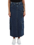 BLU | Maxi gonna jeans con tasche cargo BLU | Maxi gonna jeans con tasche cargo