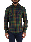VERDE | Camicia a quadri in cotone