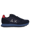 BLU SCURO | Sneakers in pelle e tessuto TOM SOLID BLU SCURO | Sneakers in pelle e tessuto TOM SOLID