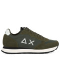VERDE SCURO | Sneakers in pelle e tessuto TOM SOLID VERDE SCURO | Sneakers in pelle e tessuto TOM SOLID