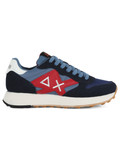 BLU | Sneakers in pelle e tessuto JAKI BICOLOR BLU | Sneakers in pelle e tessuto JAKI BICOLOR