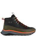 CORVINO | Sneakers in pelle e tessuto FIRE & CAMPING WINTER MID CORVINO | Sneakers in pelle e tessuto FIRE & CAMPING WINTER MID
