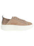 BEIGE | Sneakers in pelle WEMBLEY con strass applicati BEIGE | Sneakers in pelle WEMBLEY con strass applicati