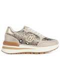 BEIGE | Sneakers in pelle ed ecopelle AMAZING 25 con strass BEIGE | Sneakers in pelle ed ecopelle AMAZING 25 con strass