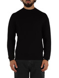 NERO | Maglia in misto viscosa con motivo logo NERO | Maglia in misto viscosa con motivo logo