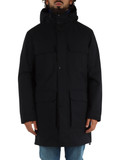 BLU SCURO | Giacca tre quarti in tessuto stretch BLU SCURO | Giacca tre quarti in tessuto stretch