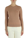 CAMMELLO | Maglia girocollo in lana merino e cashmere CAMMELLO | Maglia girocollo in lana merino e cashmere
