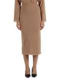 CAMMELLO | Gonna midi in lana merino e cashmere CAMMELLO | Gonna midi in lana merino e cashmere