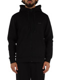 NERO | Felpa in cotone stretch con cappuccio NERO | Felpa in cotone stretch con cappuccio