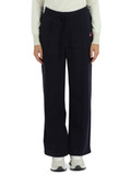 BLU SCURO | Pantaloni sportivi in cotone con stampa logo BLU SCURO | Pantaloni sportivi in cotone con stampa logo
