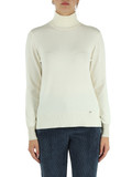 PANNA | JEANS: Maglia collo alto in misto viscosa PANNA | JEANS: Maglia collo alto in misto viscosa