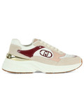 BEIGE | Sneakers in pelle e tessuto LJ01 01 BEIGE | Sneakers in pelle e tessuto LJ01 01