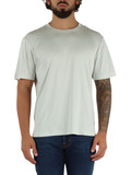 GRIGIO CHIARO | T-shirt girocollo in cotone e modal GRIGIO CHIARO | T-shirt girocollo in cotone e modal
