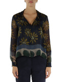 BLU | Blusa in seta e viscosa BLU | Blusa in seta e viscosa