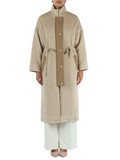 BEIGE | Cappotto in beaver di misto alpaca, cammello e cashmere BEIGE | Cappotto in beaver di misto alpaca, cammello e cashmere
