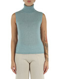 AZZURRO | Gilet collo alto in cashmere AZZURRO | Gilet collo alto in cashmere