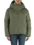 VERDE MILITARE | Giubbotto imbottito reversibile con cappuccio VERDE MILITARE | Giubbotto imbottito reversibile con cappuccio