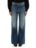 BLU | Pantalone jeans cinque tasche ETTRA Flare Fit BLU | Pantalone jeans cinque tasche ETTRA Flare Fit